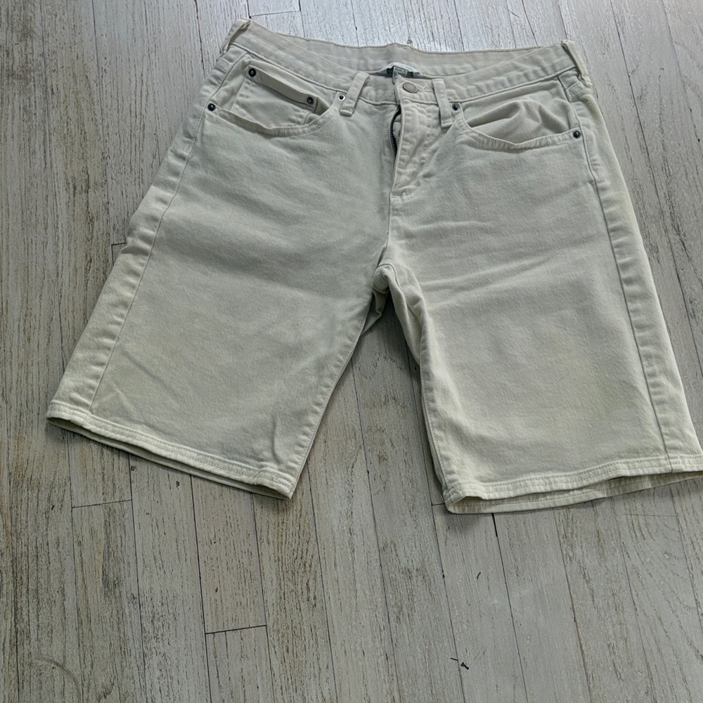 Women’s Natural Denim Shorts